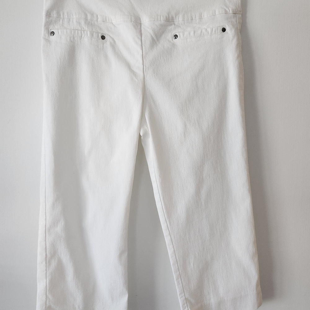 Elliott Lauren Stretch White Shorts